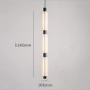 Modern acrylic minimalist pendant lights bedroom led lamp