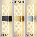 Modern acrylic touch sensor led wall lamp bedroom sconce