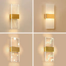 Modern acrylic touch sensor led wall lamp bedroom sconce