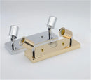 Modern adjustable ceramic ceiling light black chrome & gold bedroom