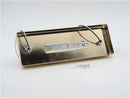 Modern adjustable ceramic ceiling light black chrome & gold bedroom