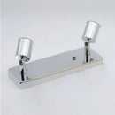 Modern adjustable ceramic ceiling light black chrome & gold bedroom
