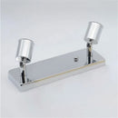Modern adjustable ceramic ceiling light black chrome & gold bedroom