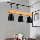 DecorBites™ Modern Adjustable Cone Pendant Lamp - 3/5-Light Island Drop Light in Black/White