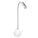 Modern adjustable gooseneck led bedside wall sconces bedroom reading lamp