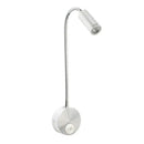 Modern adjustable gooseneck led bedside wall sconces bedroom reading lamp