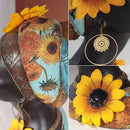 Modern african beauty figurines black and yellow living room decor
