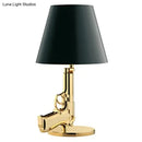 DecorBites™ Nordic Modern AK47 Gun_Lounge Silvery Gold Lustre Bedroom Lamp LED Floor Lamps Kids Children Room Fixtures Home Loft Decor