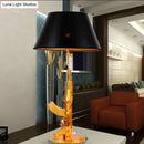 DecorBites™ Nordic Modern AK47 Gun_Lounge Silvery Gold Lustre Bedroom Lamp LED Floor Lamps Kids Children Room Fixtures Home Loft Decor