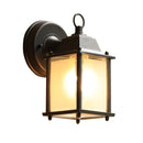 Modern Aluminum Wall Lamp for Outdoor with Clear & Frosted Glass Options