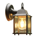 Modern Aluminum Wall Lamp for Outdoor with Clear & Frosted Glass Options