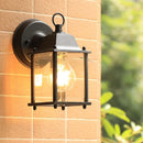 Modern Aluminum Wall Lamp for Outdoor with Clear & Frosted Glass Options