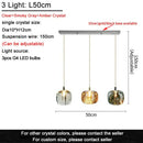 Modern amber and gold crystal led ceiling chandelier living room