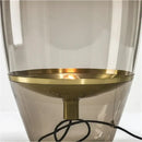 Modern amber balloons led glass table lamp for home office