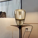 Modern amber balloons led glass table lamp for home office