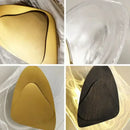 Modern amber crystal wall lamp bedroom bronze sculptural light