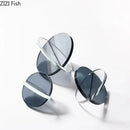 Modern amber geometric cross ornaments living room bookends