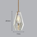 Modern amber glass chandelier amber and brass pendant light dining room