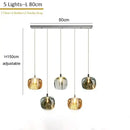 Modern amber & smoke crystal staircase chandelier for living room