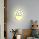 Modern animal acrylic kids led wall light bedroom decor