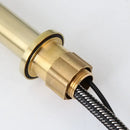 DecorBites™ Brushed Gold Touch Sensor Basin Faucet - Automatic Bathroom Sink Mixer Tap