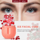 Modern arched pink marble facial roller massager bedroom skin care tool
