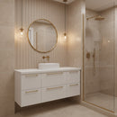 Antique Brass Oval Mirror - Unlacquered Brass Mirror