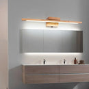 Modern beige stick shaped led vanity sconce bedroom wall light