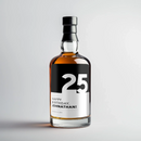 Modern Birthday Liquor Label