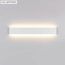 Modern black 12 inch led vanity wall sconce bathroom light