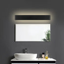 Modern black 12 inch led vanity wall sconce bathroom light