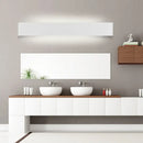 Modern black 12 inch led vanity wall sconce bathroom light