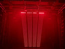Modern black 4 eye red 500mw laser light and rgb led bar party room