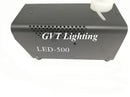 Modern black 500w rgb led smoke machine party room fogger with remote
