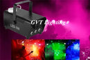 Modern black 500w rgb led smoke machine party room fogger with remote