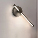 Modern black acrylic tube led wall sconce bedroom light 110v-120v