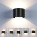 Modern black adjustable aluminum wall sconce – bedroom led light