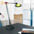 Modern black adjustable led desk lamp for study or bedroom