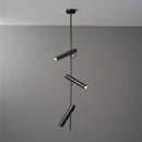 Modern black adjustable led pendant chandelier for kitchen
