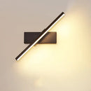 Modern black adjustable led wall sconce bedroom lamp