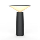 Modern black and beige led usb desk lamp touch sensor bedroom light