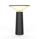 Modern black and beige led usb desk lamp touch sensor bedroom light