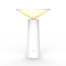 Modern black and beige led usb desk lamp touch sensor bedroom light