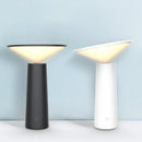 Modern black and beige led usb desk lamp touch sensor bedroom light