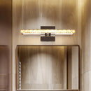 DecorBites™ Simple Crystal LED Vanity Wall Light - Sleek Chrome Wall Mounted Lighting