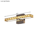 Gold Crystal Wall Light