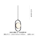 Modern black and gold trumpet pendant light for dining room