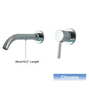 Modern black and gold wall mounted basin faucet bathroom mixer tap