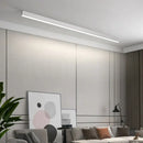 Modern black and metallic led ceiling light for living room