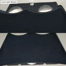 Modern black and silver led wall sconce bedroom light 110v-120v